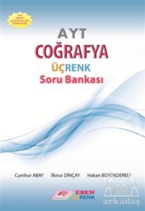 Üçrenk Ayt Coğrafya Soru Bankası - Esen Yayınları