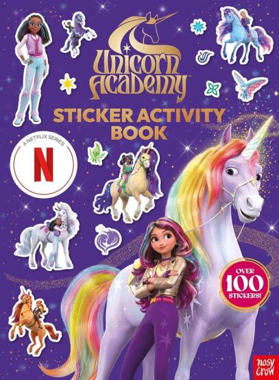 Unicorn Academy: Sticker Activity Book With Over 100 Magical Stickers - 1