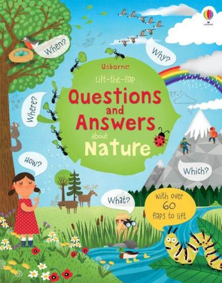Usborne Lift-the-Flap Questions and Answers About Nature - Usborne Publishing UK