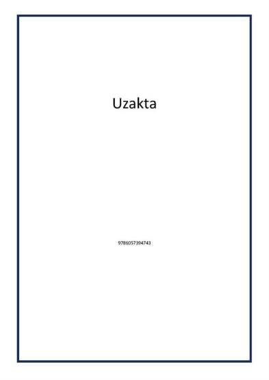 Uzakta - 1