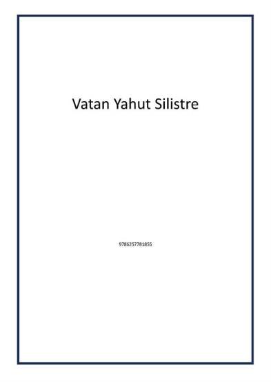 Vatan Yahut Silistre - Koridor Yayıncılık