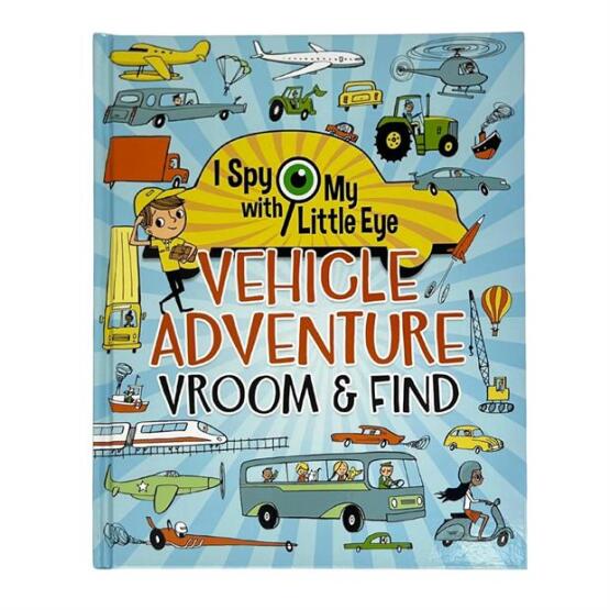 Vehicle Adventure Vroom & Find (I Spy With My Little Eye) - Cottage Door Press