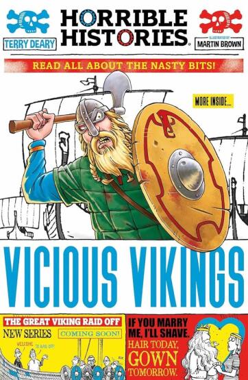 Vicious Vikings Read All About the Nasty Bits! - Horrible Histories - 1