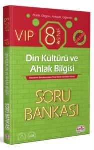 Vip 8.Sınıf Din Kültürü Ve Ahlak Bilgisi VIP Soru Bankası Editör Yayınevi - 1