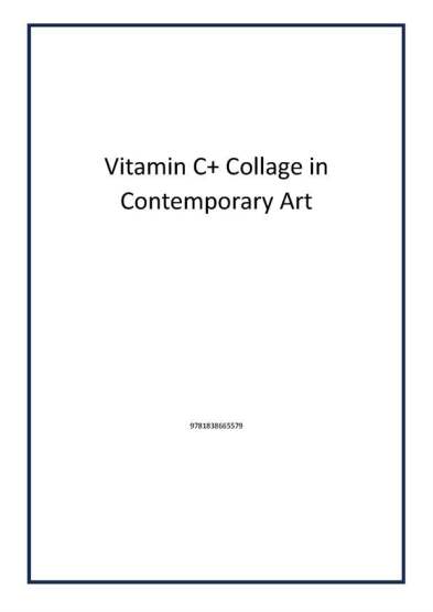 Vitamin C+ Collage in Contemporary Art - Phaidon Press