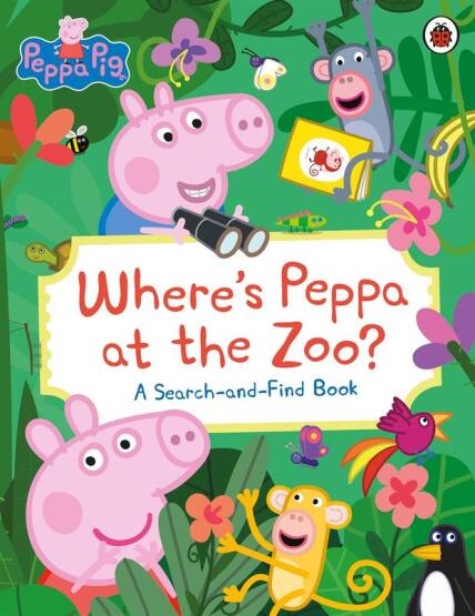 Where's Peppa at the Zoo? A Search-and-Find Book - Peppa Pig - 1