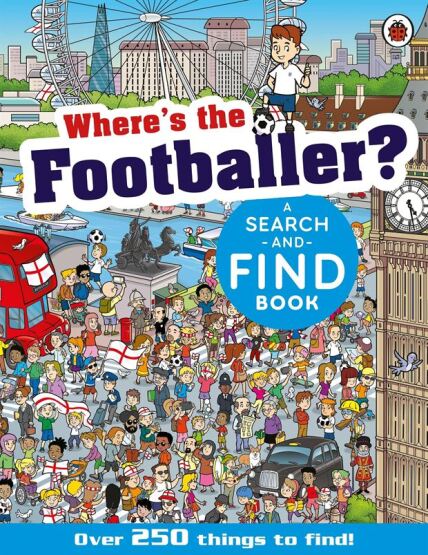 Where's The Footballer? A Search-And-Find Book - Ladybird