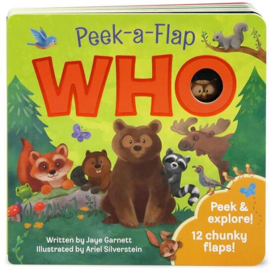 Who (Peek-A-Flap Board Book) - 1
