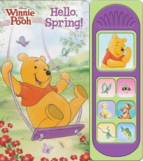 Winnie the Pooh - Hello, Spring! 7-Button Sound Book - PI Kids