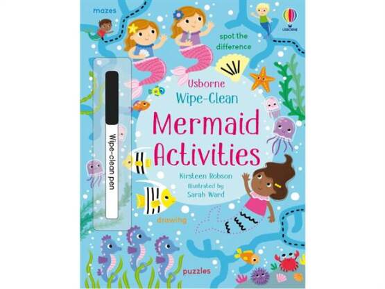 Wipe-Clean Mermaid Activities - Wipe-Clean Activities - 1