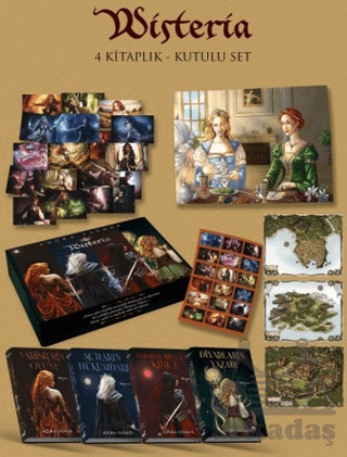 Wisteria Serisi 4 Kitap (Hediyeli Kutu)