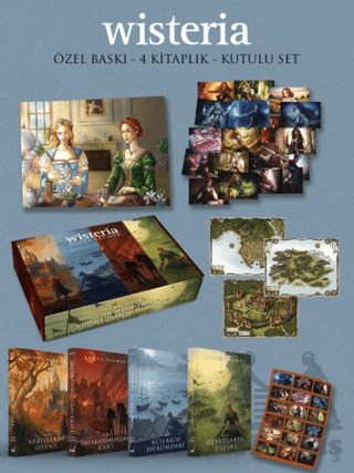 Wisteria Serisi Özel Kapak 4 Kitap (Hediyeli Kutu) - 1