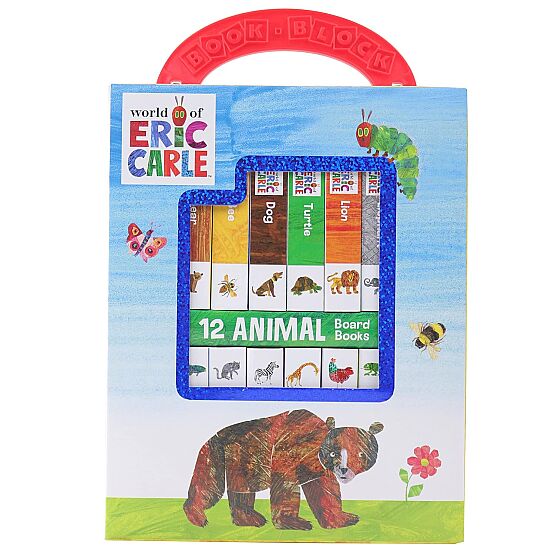 World Of Eric Carle: My First Library (12 Animal Board Book Set) - 1