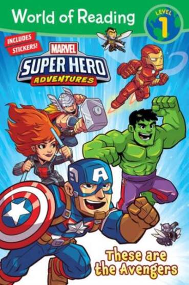 World of Reading Marvel Super Hero Adventures: These are the Avengers (Level 1) - 1