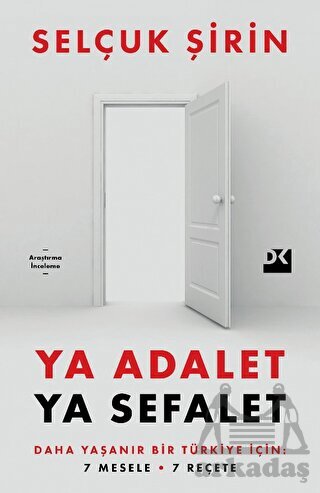 Ya Adalet Ya Sefalet - Doğan Kitap