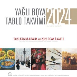 Sanat Takvimi 2024 Duvar Takvimi - 1