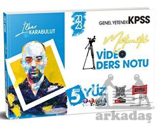 Yargı Yayınları 2023 KPSS 5Yüz Matematik Video Ders Notları - Yargı Yayınevi
