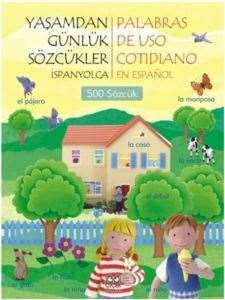 Yaşamdan Günlük Sözcükler İspanyolca - 1001 Çiçek Kitaplar