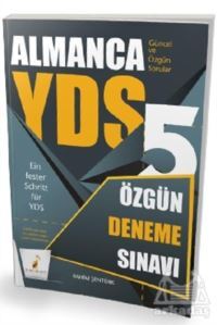 YDS Almanca Özgün 5 Deneme Sınavı - Pelikan Yayınları