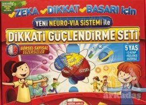 Yeni Neuro-Via Sistemi İle Dikkati Güçlendirme Seti 5 Yaş - Adeda Yayınları