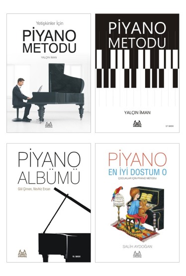 Yetişkinler İçin Piyano Öğretim Seti - Yetişkinler İçin Piyano Metodu, Piyano Metodu, Piyano Albümü - 1
