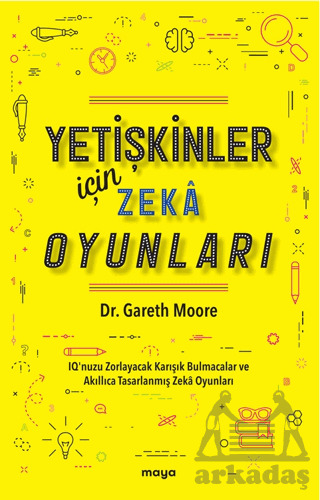 Yetişkinler İçin Zeka Oyunları - Maya Kitap