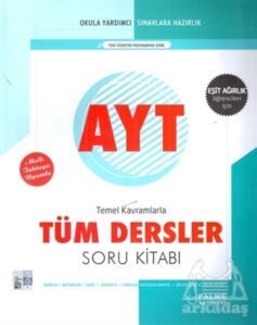 YKS AYT Türm Dersler Soru Kitabı Eşit Ağırlık - Palme Yayıncılık