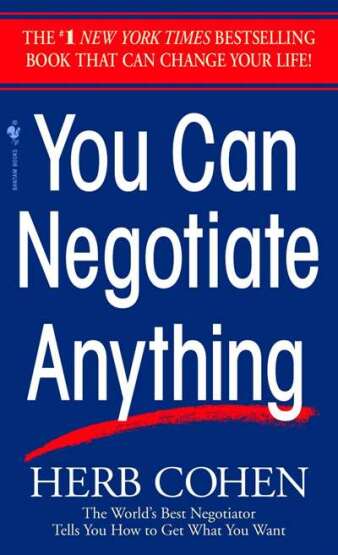 You Can Negotiate Anything - 1