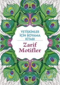 Zarif Motifler - Yetişkinler İçin Boyama Kitabı - 1