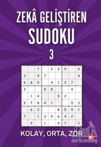 Zeka Geliştiren Sudoku 3 - 1