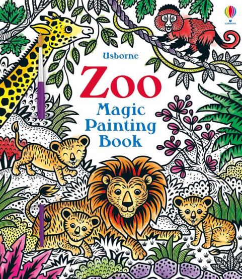 Zoo Magic Painting Book - Magic Painting Books - 1